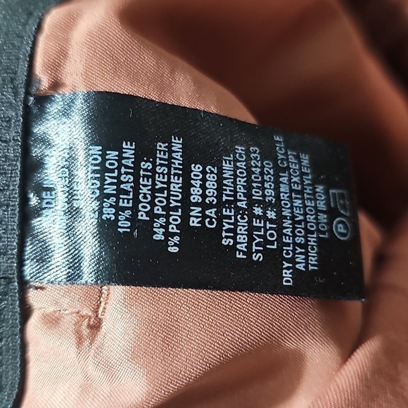 Theory Mauve Trousers Pants Size 6 - Picture 4 of 5